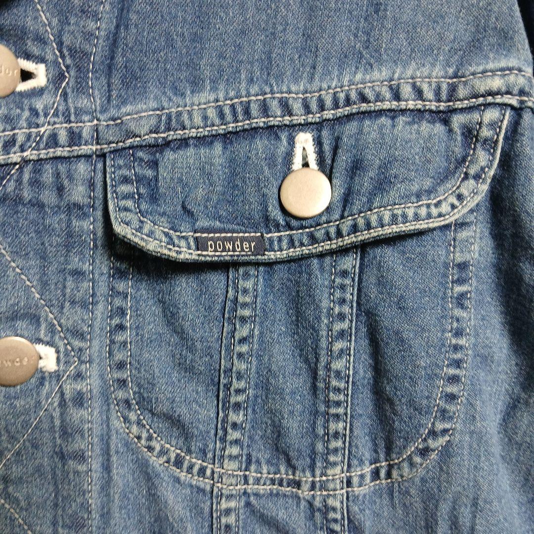 ​希少）powder 下迫秀樹 ヴィンテージ デニムジャケット Gジャン 日本製