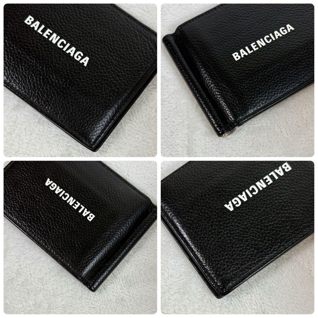 美品✨BALENCIAGA マネークリップ レザー エブリデイ ブラック 現行