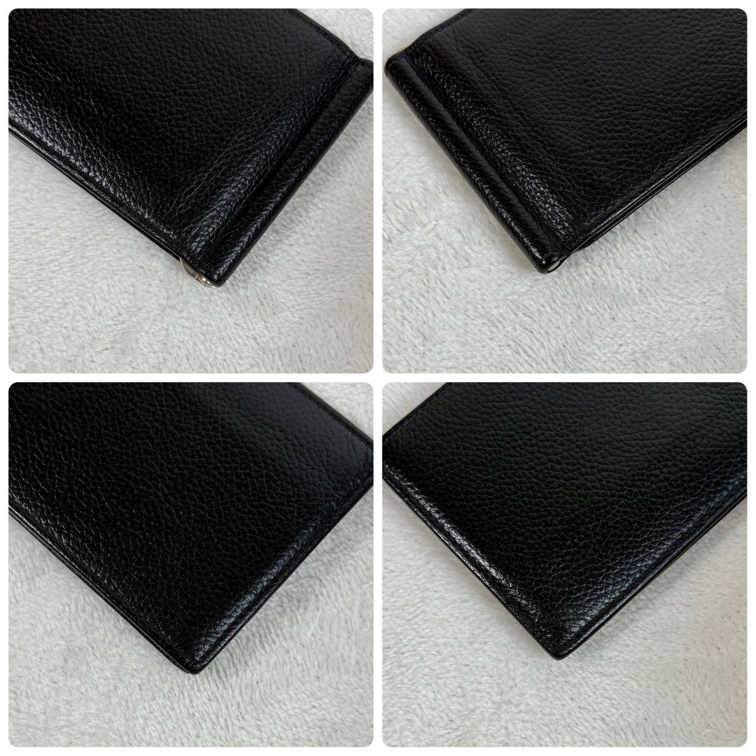 美品✨BALENCIAGA マネークリップ レザー エブリデイ ブラック 現行