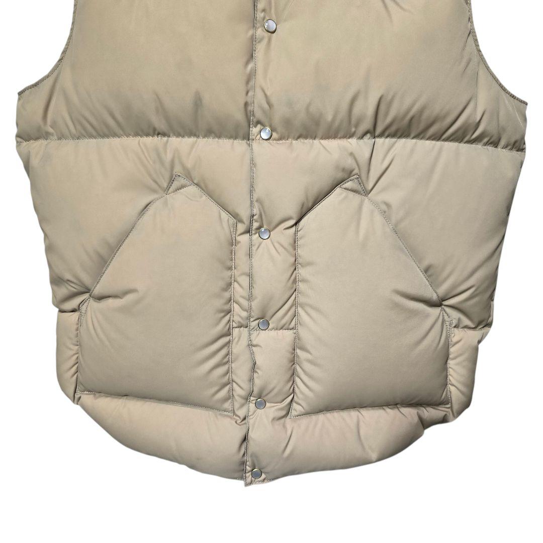 ロッキーマウンテンフェザーベッド ウエアハウス ダウンベスト 馬革 38