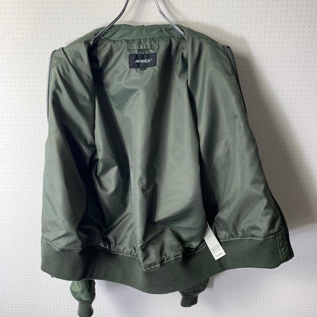 美品 AVIREX フライトジャケット L トップガン CWU36P ワッペン