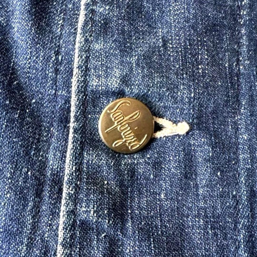 Sanforizedサンフォライズド　カバーオール　ビンテージ　インディゴ