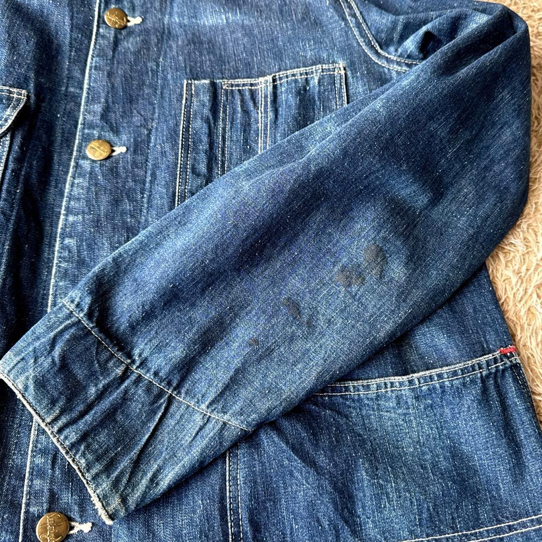 Sanforizedサンフォライズド　カバーオール　ビンテージ　インディゴ