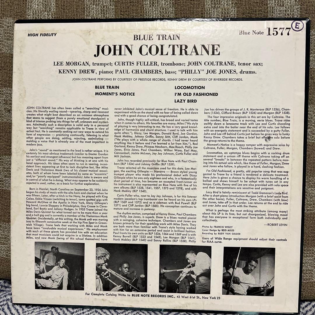 John coretrain BLUE TRAIN ブルーノート 1577