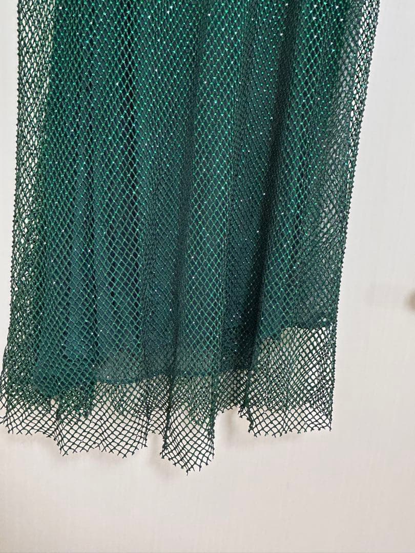 ベリーダンス衣装ダークグリーン