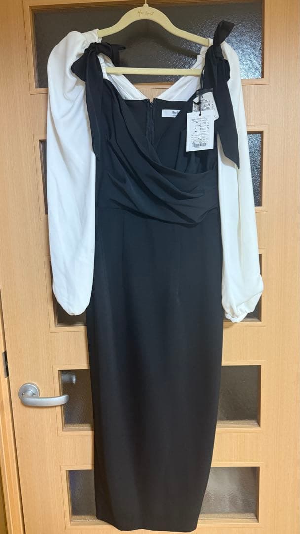 スーツ・フォーマル・ドレス herlipto/Faubourg Shoulder Ribbon Dress