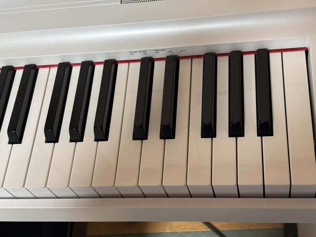YAHAMA P-125 電子ピアノ 88鍵 ホワイト