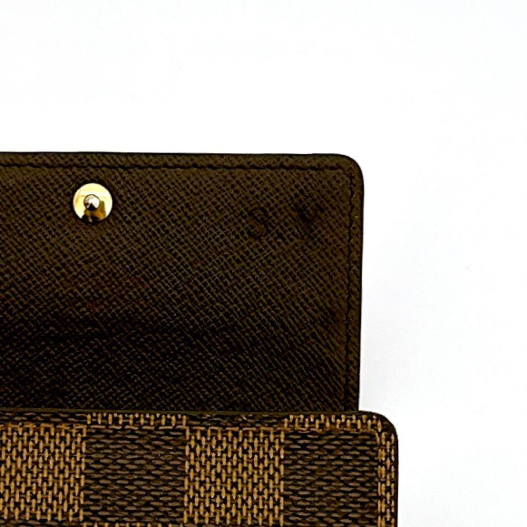 ルイヴィトン　ミュルティクレ　キーケース　ダミエエベヌ　新品展示品レベル　正規品