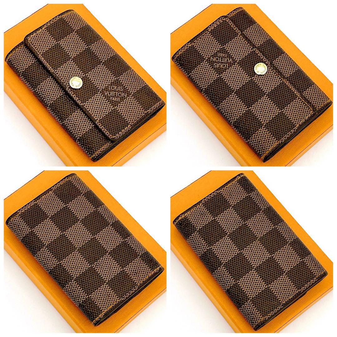 ルイヴィトン　ミュルティクレ　キーケース　ダミエエベヌ　新品展示品レベル　正規品