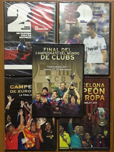 FCバルセロナ DVD 5枚セット 永久保存版 おまけ付き