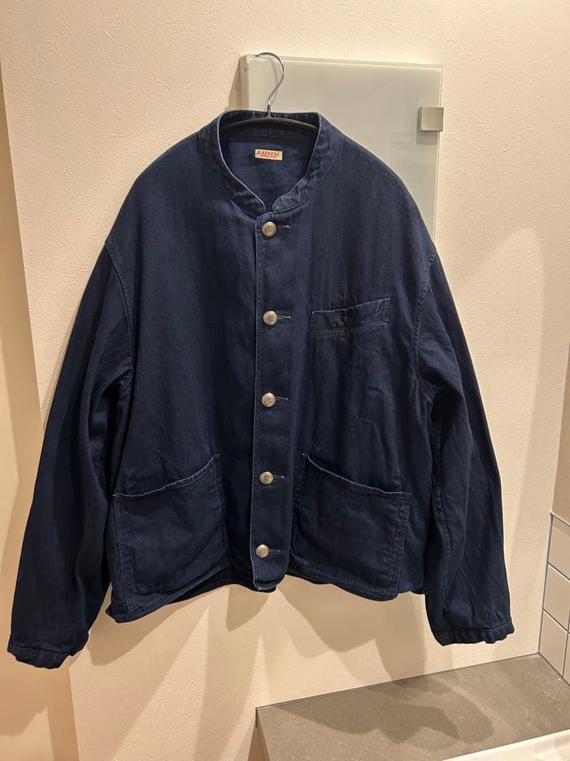 kapital 8oz インディゴ　コンチョジャケット