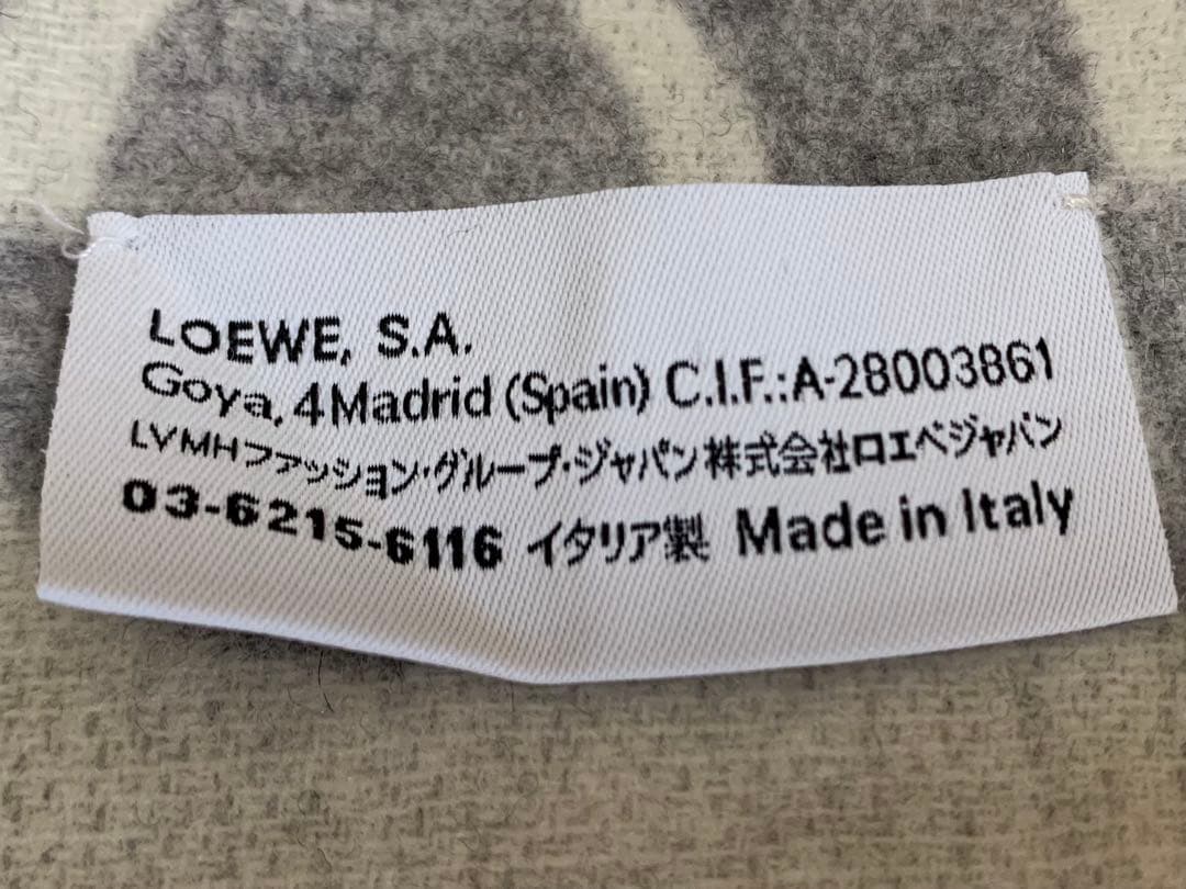 LOEWE ロエベ　マフラー