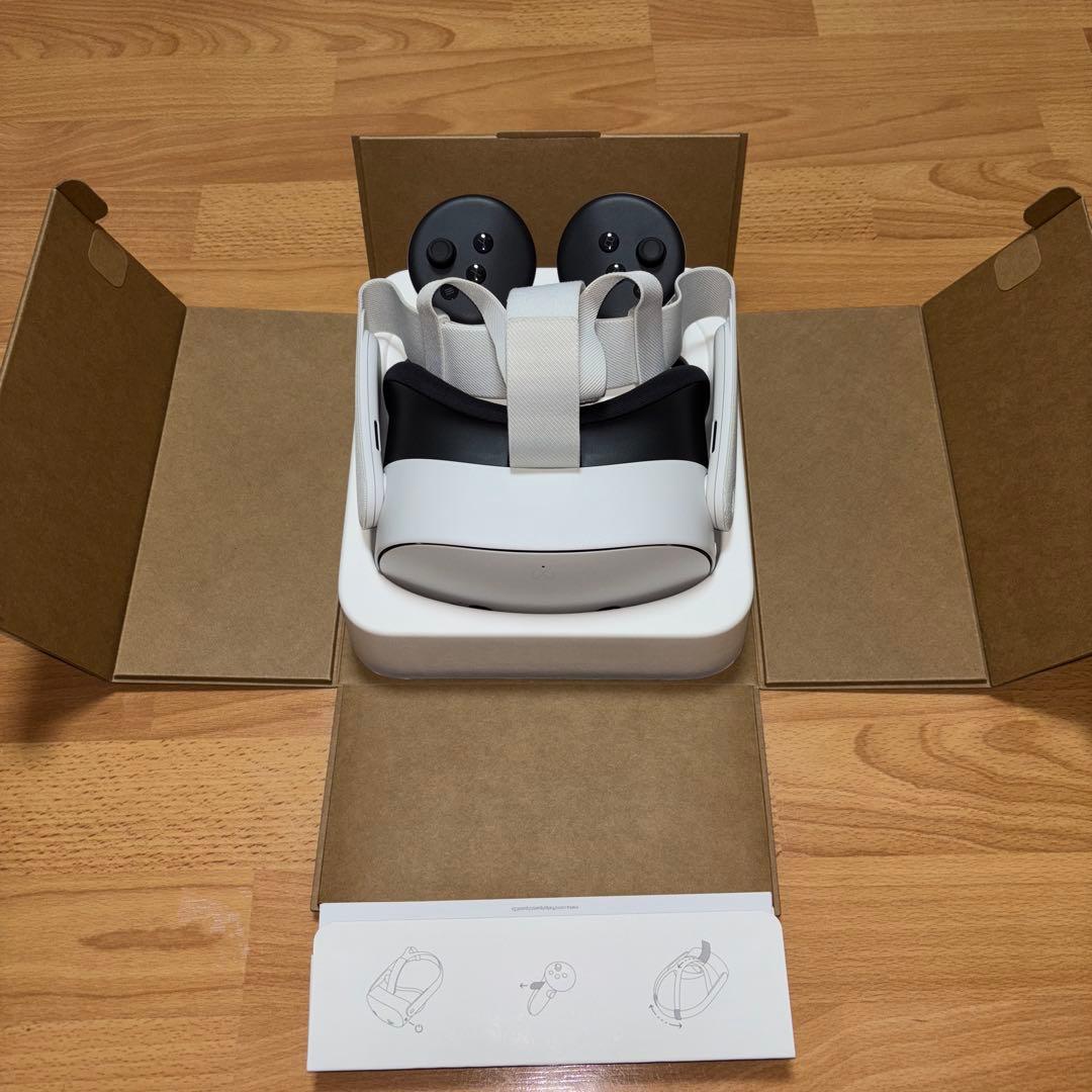 Quest3s 128GB +ヘッドストラップ +リンク ケーブル