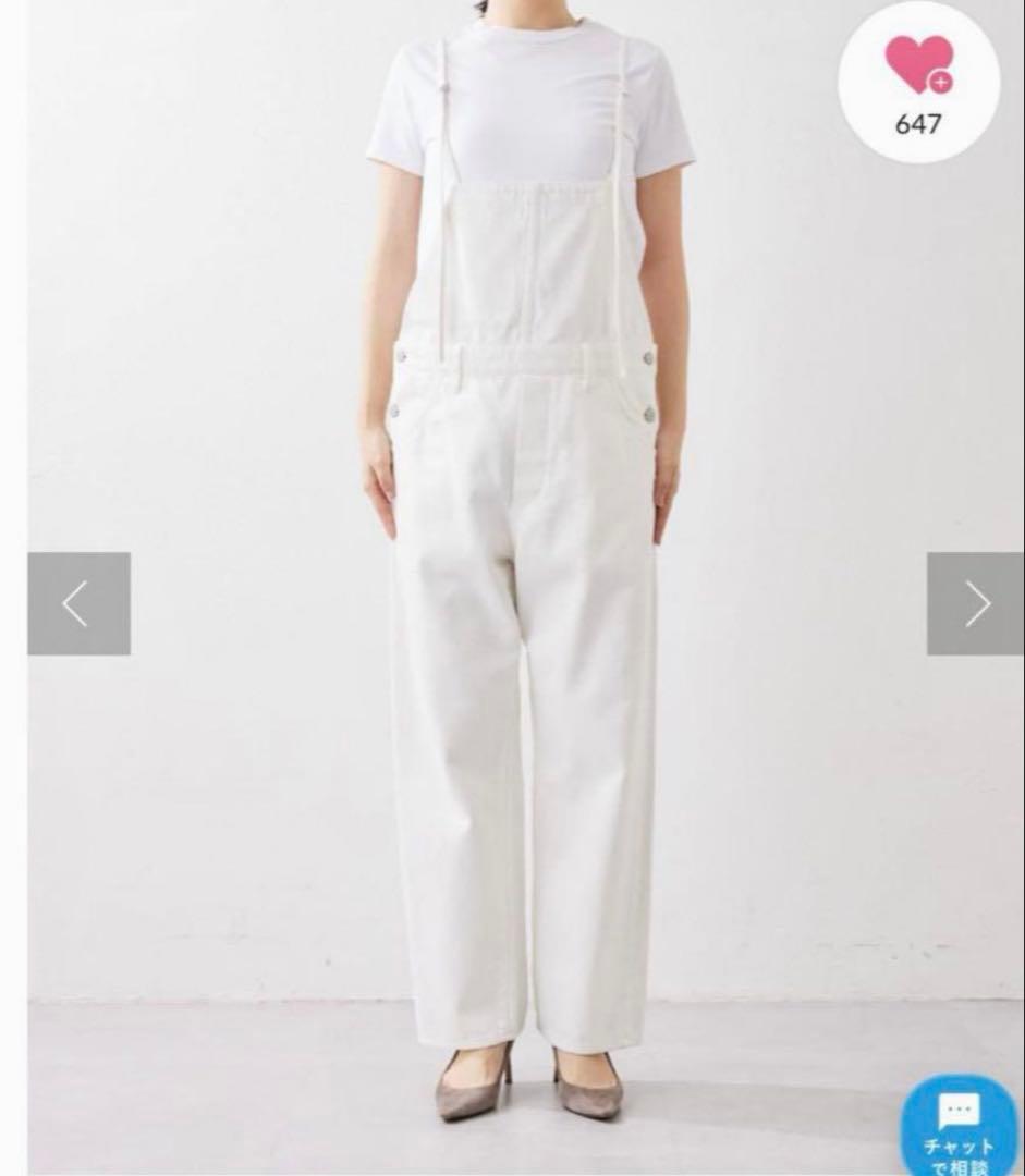 Whim Gazette カツラギオールインワン　ホワイト