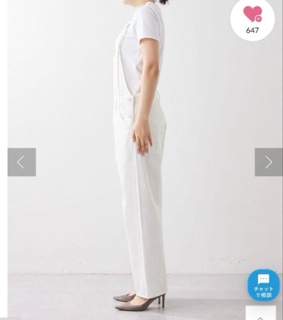 Whim Gazette カツラギオールインワン　ホワイト