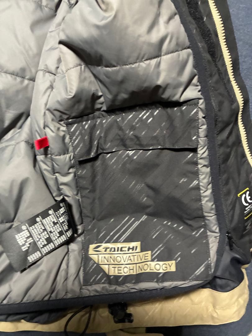 RSJ717 RS タイチ モトレック ウィンターパーカー Lサイズ　黒ベージュ