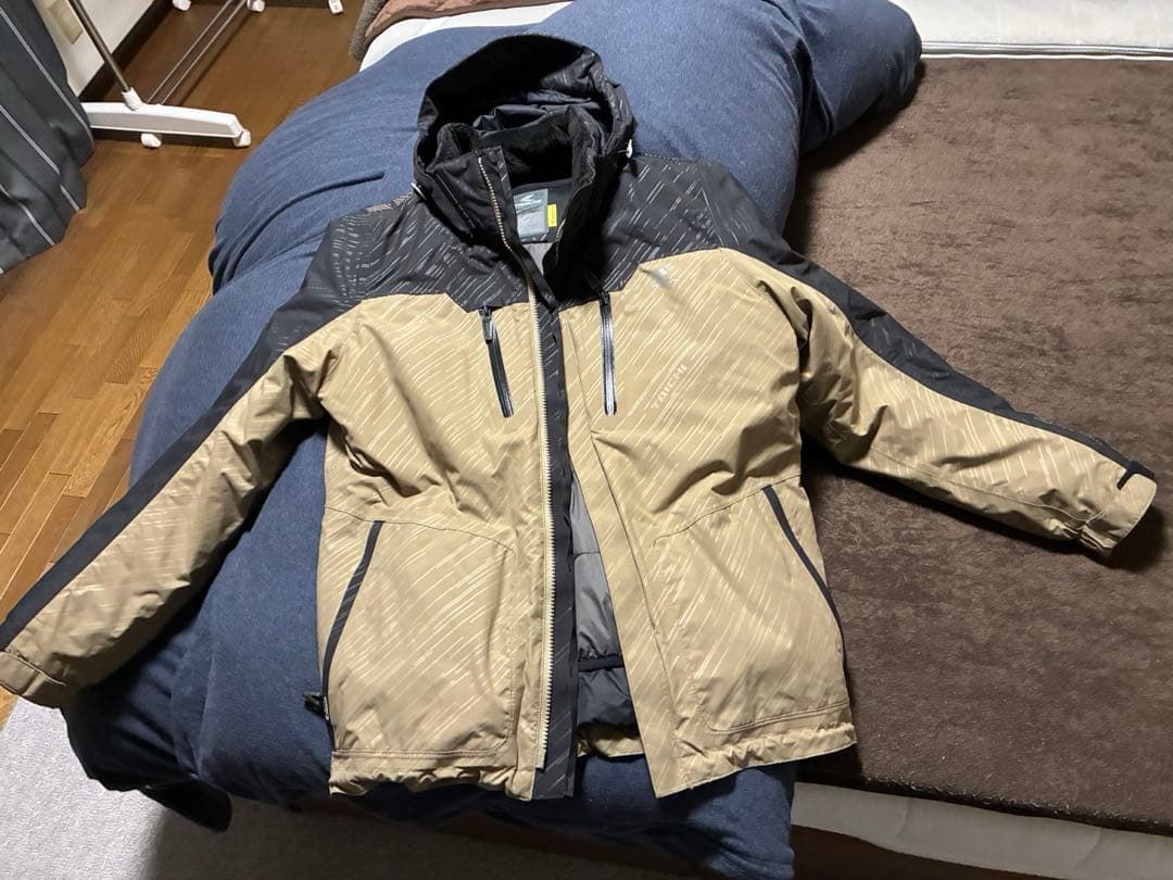 RSJ717 RS タイチ モトレック ウィンターパーカー Lサイズ　黒ベージュ