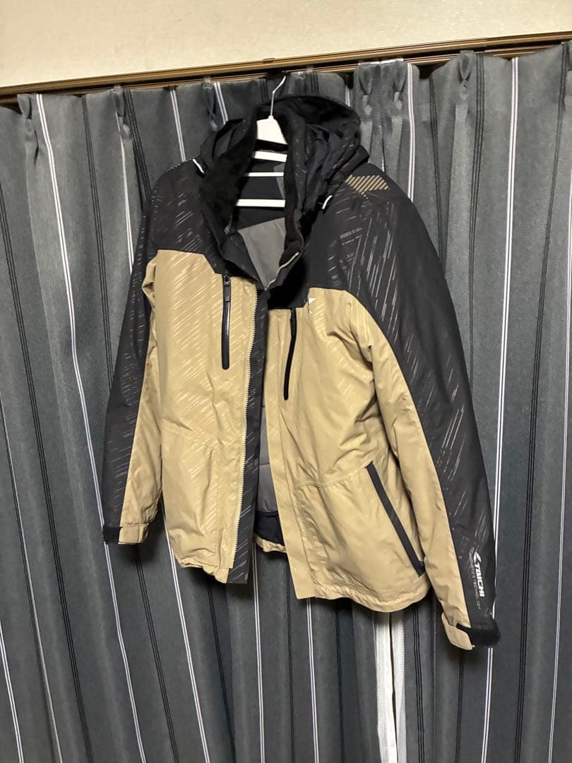 RSJ717 RS タイチ モトレック ウィンターパーカー Lサイズ　黒ベージュ