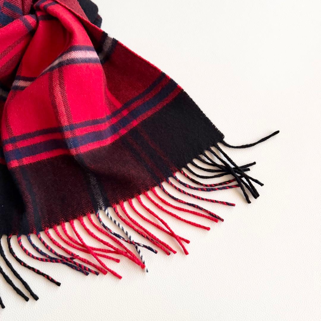 JOHNSTONS OF ELGIN　ジョンストンズ　 大判　カシミヤ　マフラー