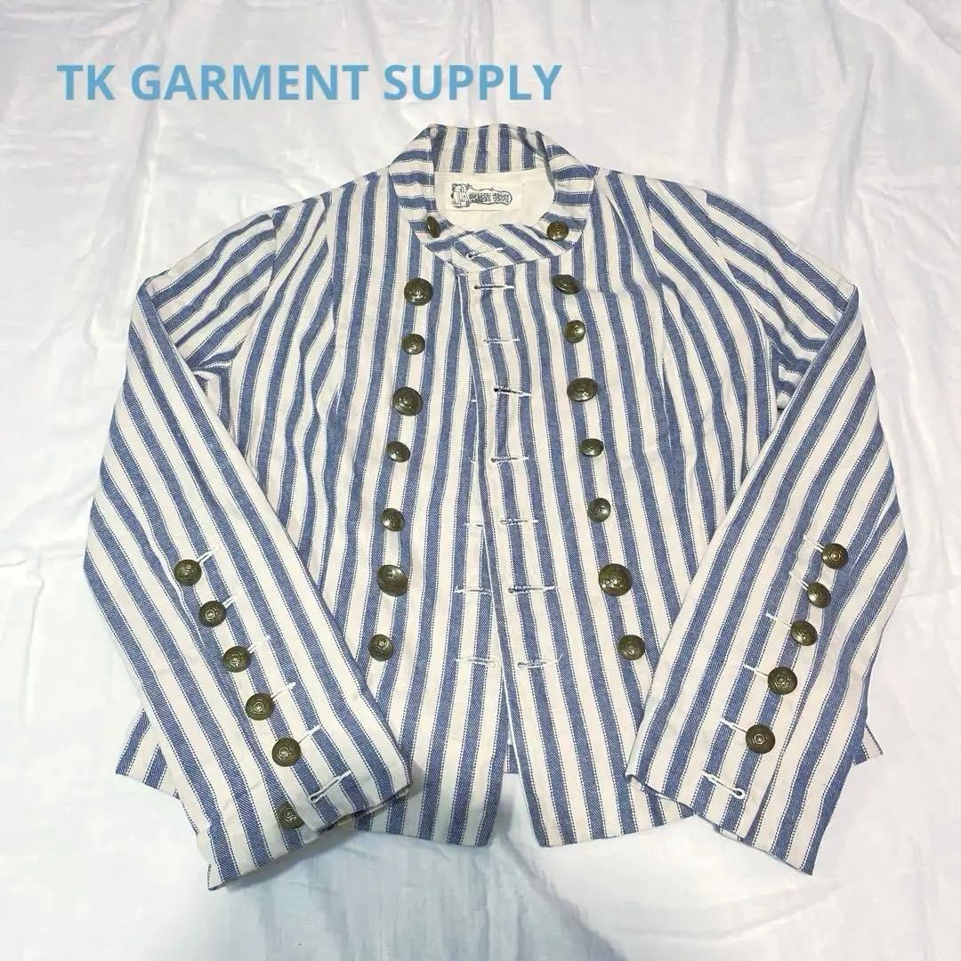 TK GARMENT SUPPLY ナポレオンジャケット ストライプ　ビンテージ