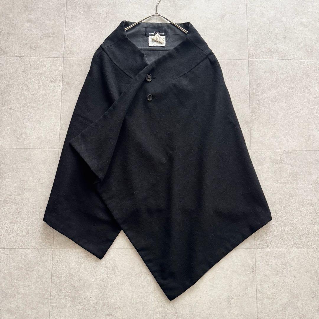 トリココムデギャルソン　AD1996　ポンチョ　スカート　2way　黒