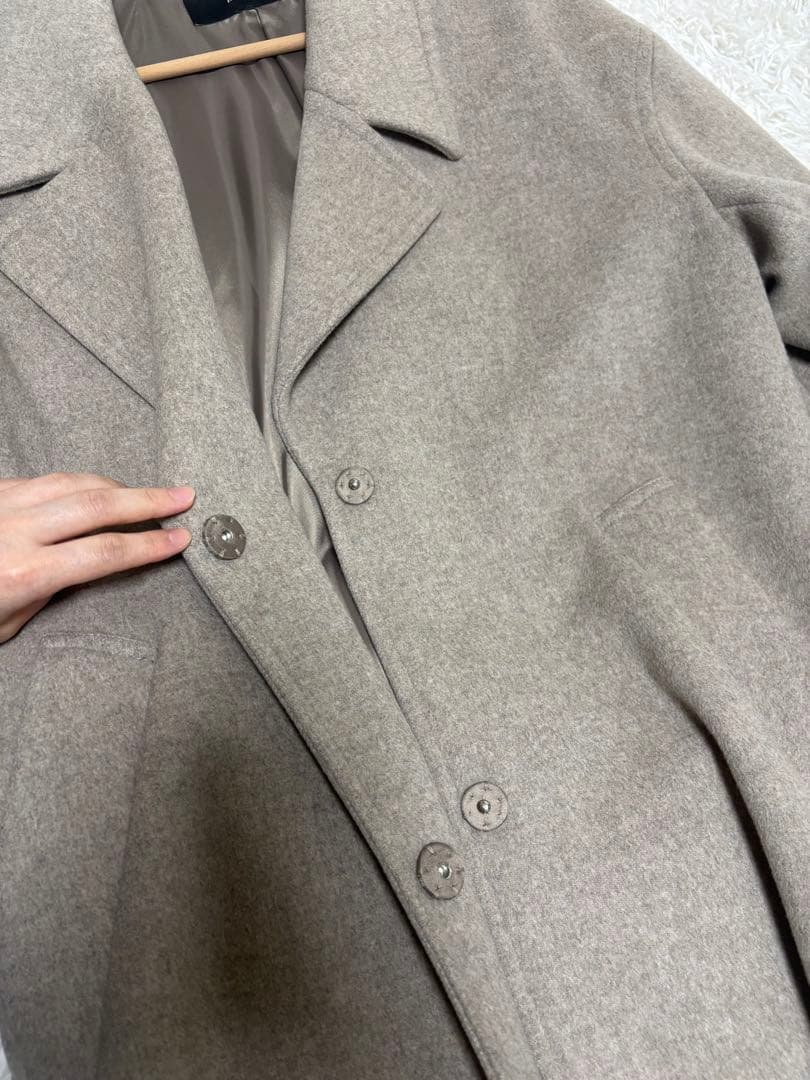 ジャーナルスタンダード　ロング　チェスターコート　ベージュ