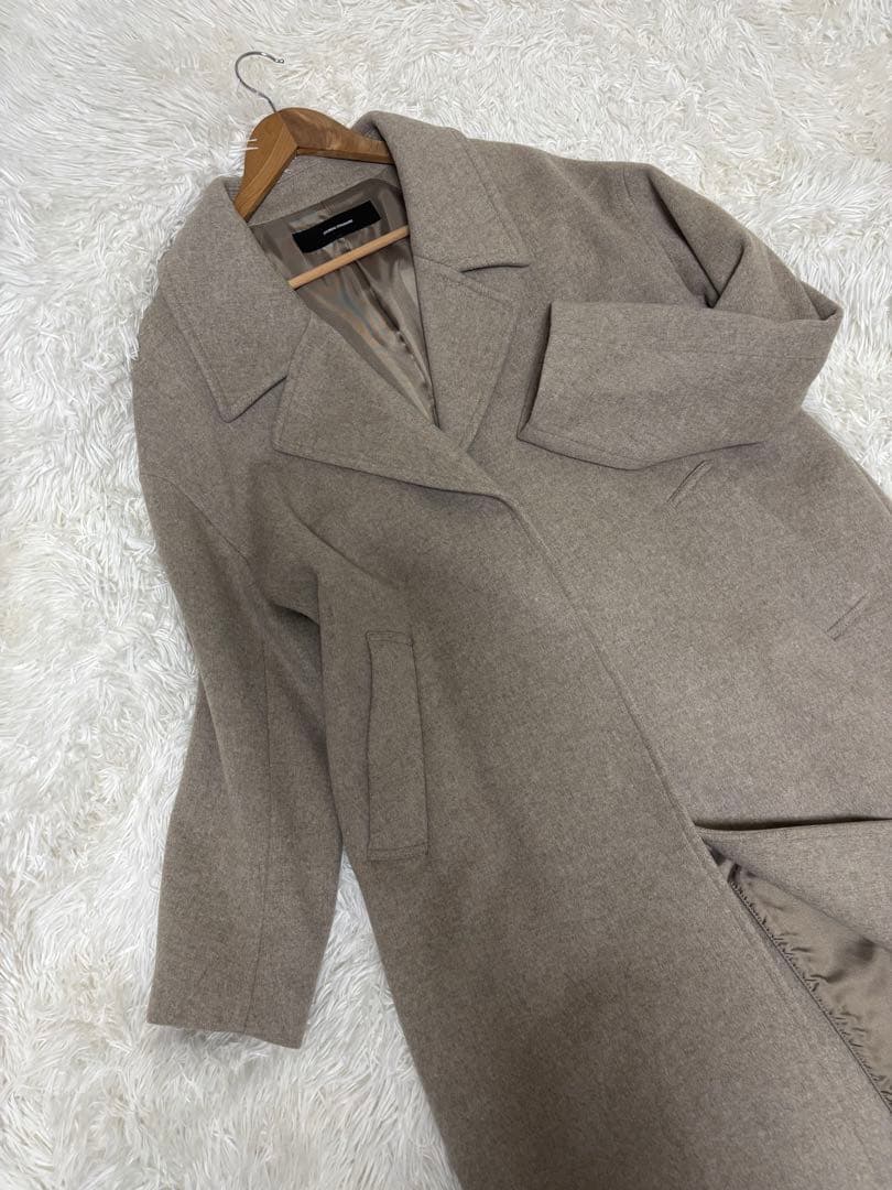 ジャーナルスタンダード　ロング　チェスターコート　ベージュ