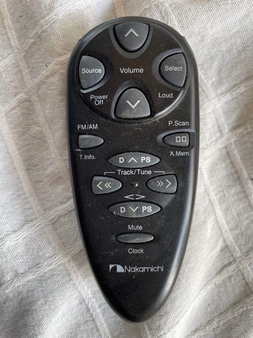 名品ナカミチ ＭＤ-45z！1DINケース&リモコン付き