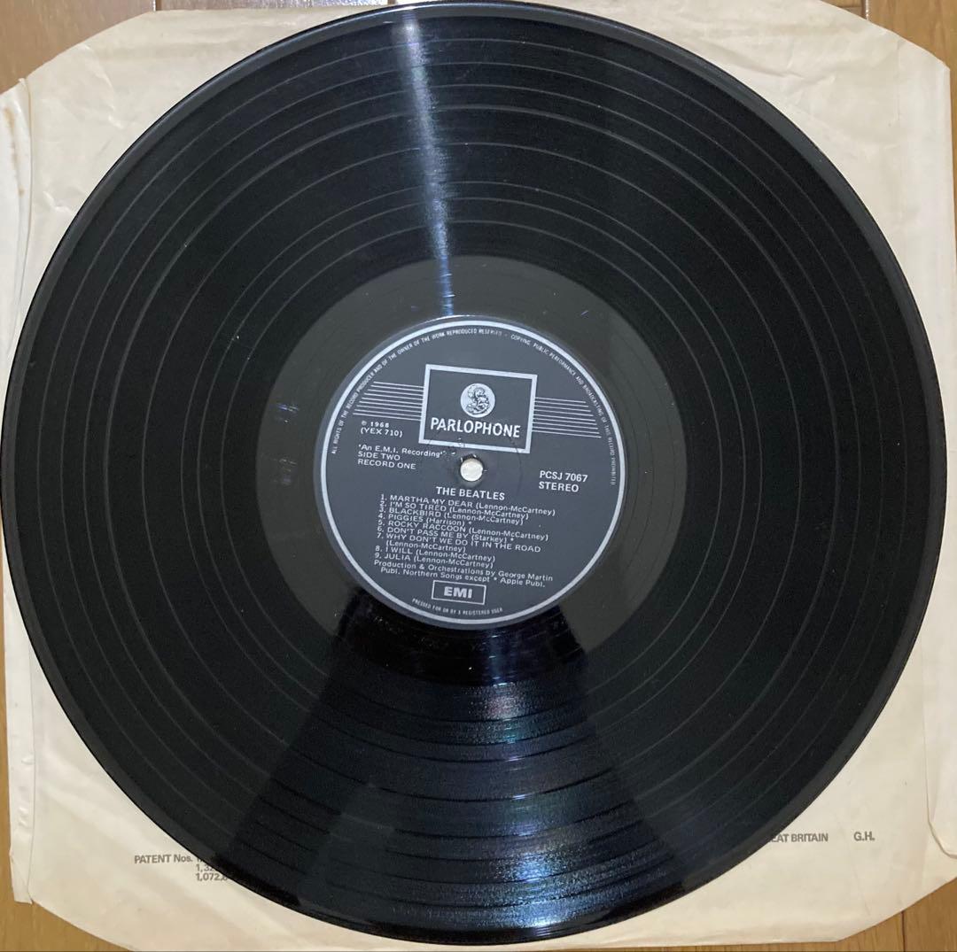 超絶レア南アフリカ盤White AlbumビートルズBeatlesレコード