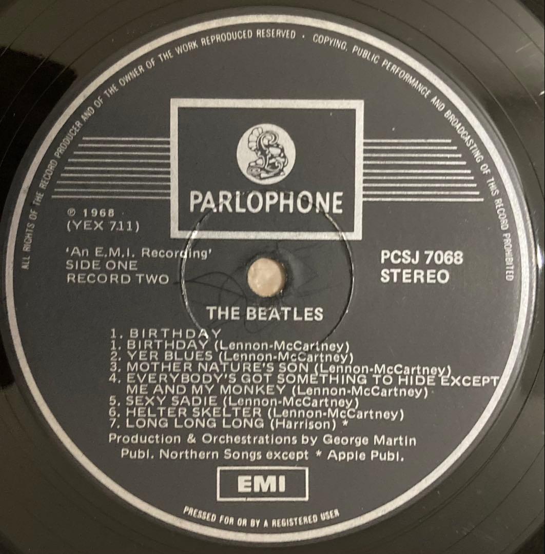 超絶レア南アフリカ盤White AlbumビートルズBeatlesレコード