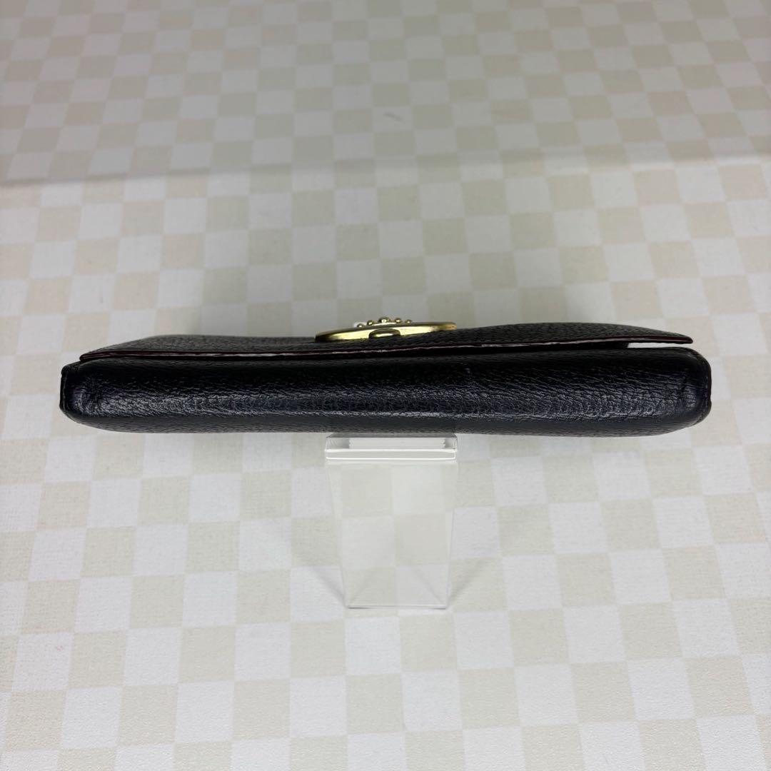 極美品　Vivienne ヴィヴィアン　長財布　二つ折り　がま口　M83