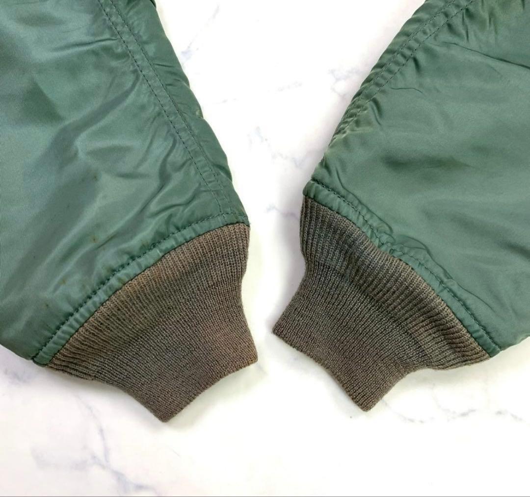 50s 復刻 USA製 アルファ L-2B フライトジャケット L　D764