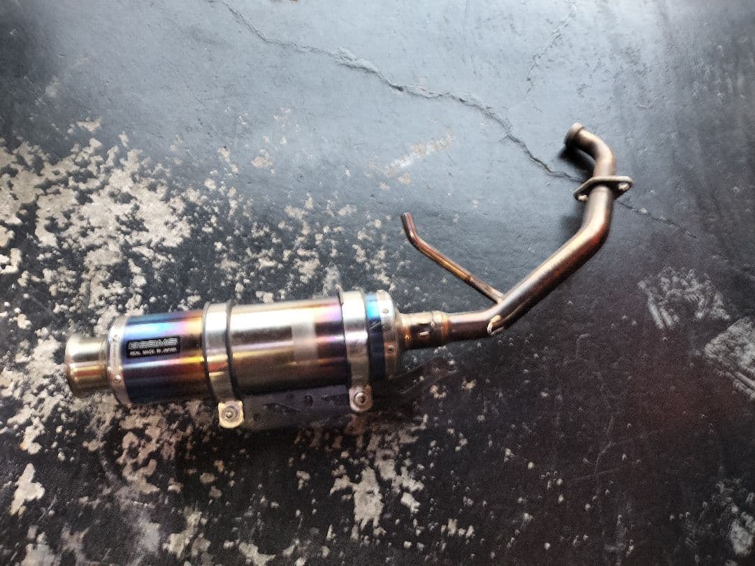 シグナス（SE44J） ２型 BEAMS マフラー 日本製 カラフル