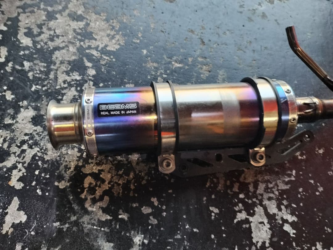 シグナス（SE44J） ２型 BEAMS マフラー 日本製 カラフル