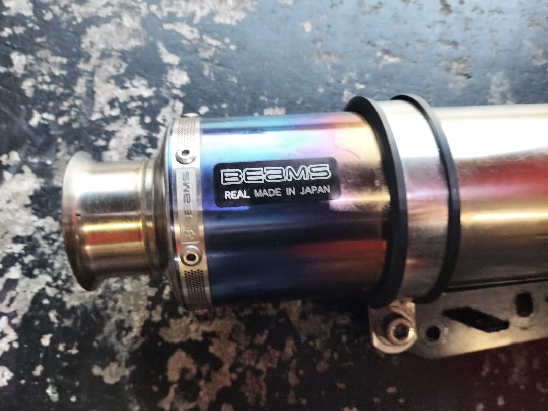 シグナス（SE44J） ２型 BEAMS マフラー 日本製 カラフル