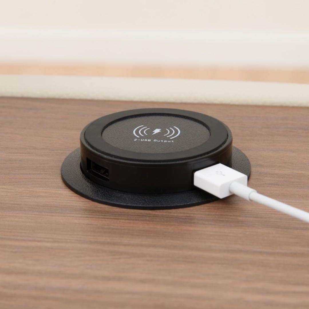 ニトリ／2人掛けワイド電動リクライニングソファUM01 IVBOX付き2モーター