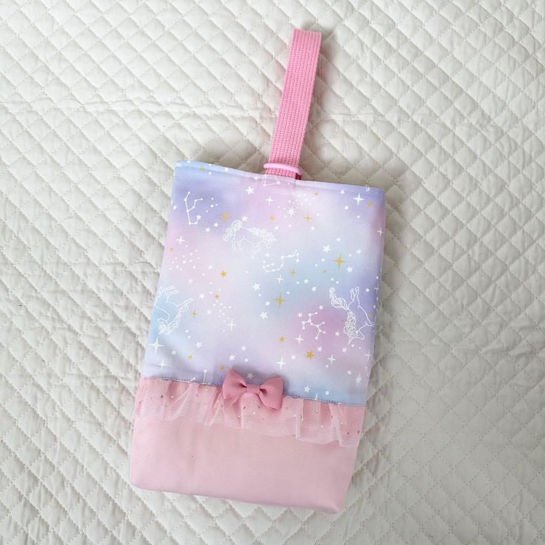 きらきら⭐︎レッスンバッグ等4点⭐︎女の子入園入学グッズハンドメイド