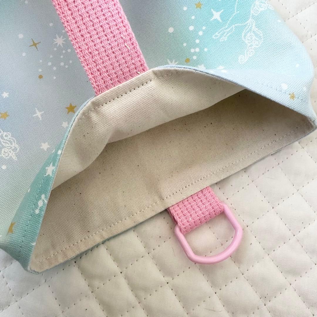 きらきら⭐︎レッスンバッグ等4点⭐︎女の子入園入学グッズハンドメイド