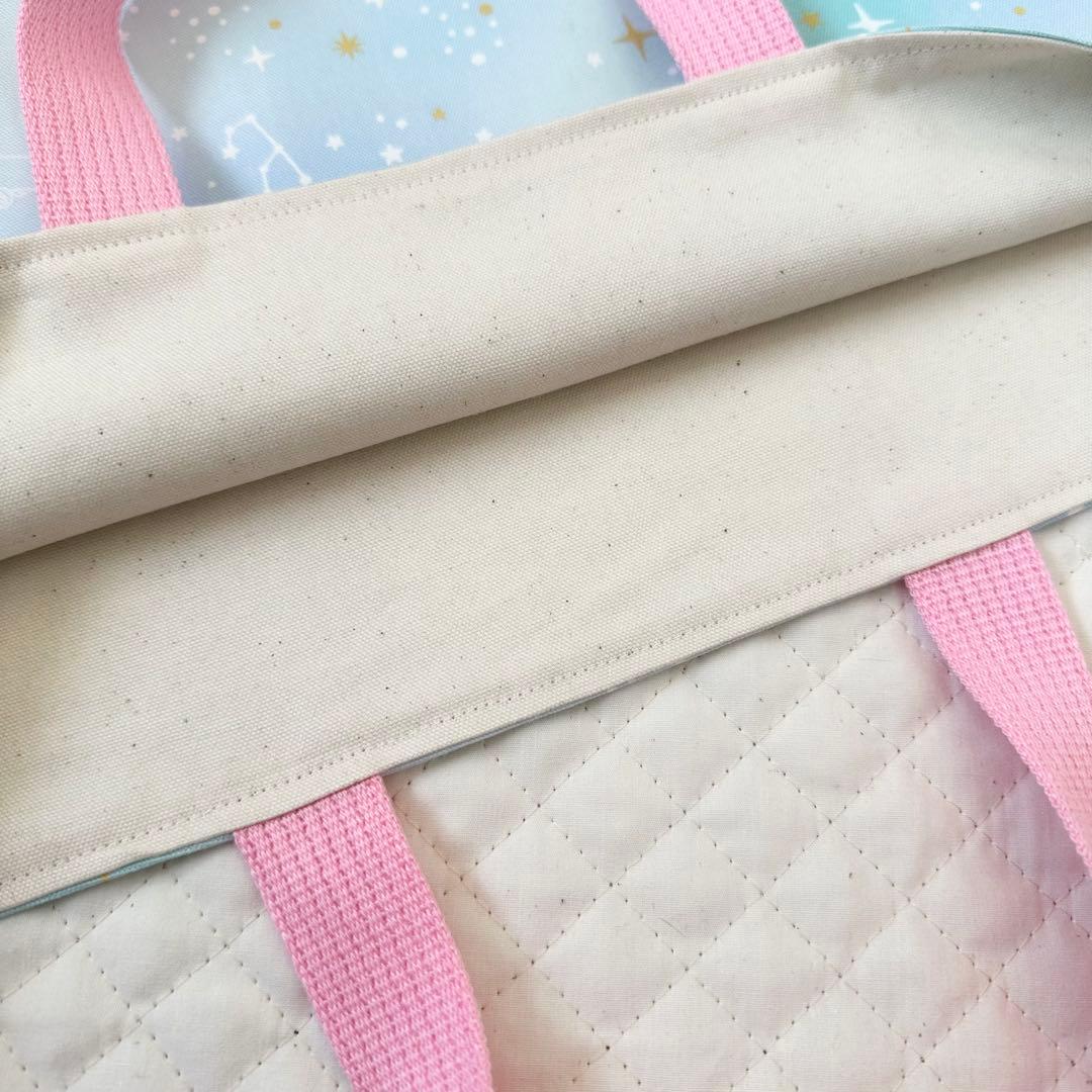 きらきら⭐︎レッスンバッグ等4点⭐︎女の子入園入学グッズハンドメイド