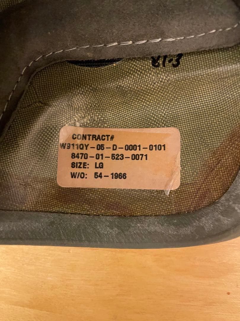 米軍放出品　BAE SYSTEMS製 ACH ヘルメットlarge S32