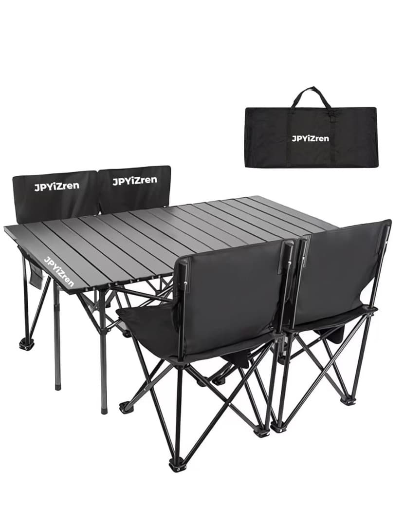 アウトドア テーブル チェア 5点セット アルミテーブル椅子 ピクニック ベンチ