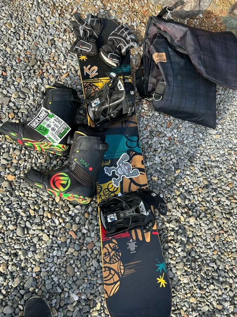 K2 スノーボード　ボード ブーツ ケース　FLOW 151