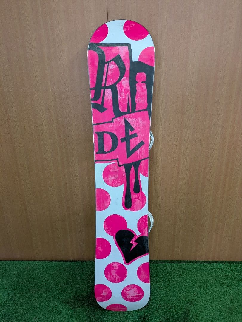 レディース4点セットスノーボードRide rapture138　ブーツ　サロモン