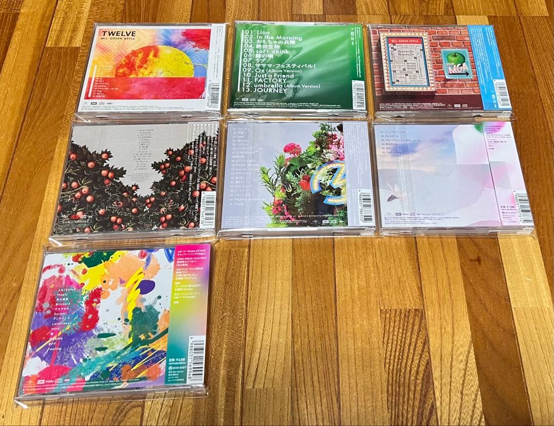 Mrs. GREEN APPLE CD アルバム　ミニアルバム 7枚セット