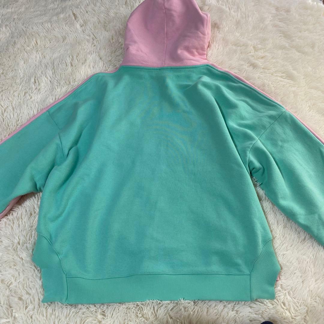 美品✨ETRO エトロ パーカー フーディー 刺繍 ロゴ ピンク ユニセックス