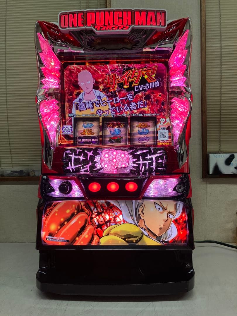 売約済み　パチスロ実機　ＬワンパンマンEY 　スマスロユニット付き