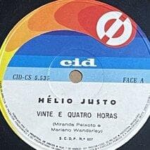 BRA盤 7インチ！レア！Helio Justo/ Vinte E Quatro