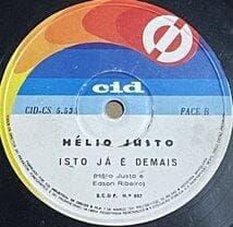 BRA盤 7インチ！レア！Helio Justo/ Vinte E Quatro