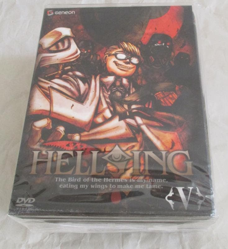 【新品未開封】初回限定版 HELLSING V DVD 少佐フィギュア付き