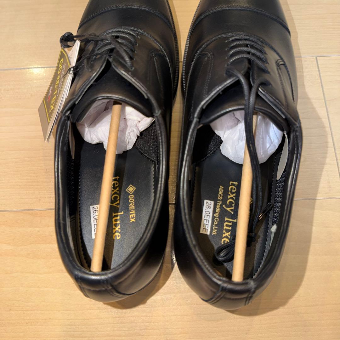 アシックス texcy luxe TU-8005 26cm 黒 新品未使用